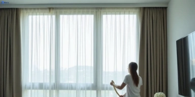 Delicate sheer drape cleaning petersham-north-nsw Matty Curtain Cleaning
